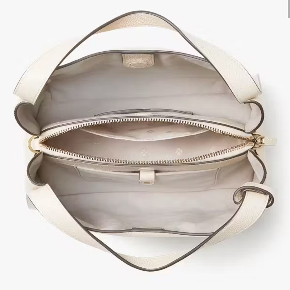 Kate Spade Knott Tan Shoulder Bag K6552 - Picture 9 of 11